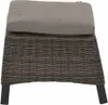 Siena Garden Corido Hocker Aluminium/Geflecht Anthrazit Produktbild-Vorschau 5