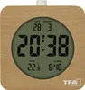 TFA-Dostmann 60.2049.05, Cyfrowy budzik, Kwadrat, Buk, Podgląd zdjęcia produktu 4