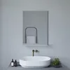 AQUABATOS  Badspiegel mit Ablage, Wandspiegel mit Regal Produktbild-Vorschau 2