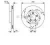 BOSCH Bremsscheibe für PORSCHE PANAMERA 360mm 0 986 479 D22 Produktbild-Vorschau 2