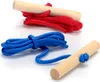 com-four® 2x Schlittenleine mit Holzgriff, Rodelzubehör Produktbild-Vorschau 1