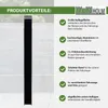 TRUTZHOLM 1x Auffahrschiene 183 cm 50 kg Alu grau starr Produktbild-Vorschau 9
