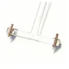 Ohrstecker Rotgold Weißgold 585/- Stabohrstecker poliert Produktbild-Vorschau 5
