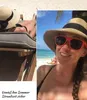 Damen Sonnenhüte UPF 50+ Strandmütze Strohhut mit Breiter Produktbild-Vorschau 5