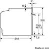 Neff B24FS33N0, Medium, 71 l, Hydrolytisch + Pyrolytisch, Produktbild-Vorschau 24