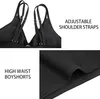 Damen Zweiteilig Badeanzug Push up Bademoden Bauchweg Produktbild-Vorschau 6