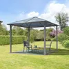 Gartenpavillon 3x3 m ca 6 mm Polycarbonat-Dach mit Produktbild-Vorschau 10