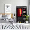 relaxdays Großer Stoffschrank mit Kleiderstange Produktbild-Vorschau 2
