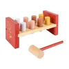 Playtive Spiel Motorik Waldtiere Holz Klopfbank rot  21,8 x Produktbild-Vorschau 4