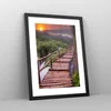 Gerahmtes Poster - Schwarzer Rahmen - Park Natur Wasser - Produktbild-Vorschau 8