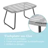 SVITA CAPRI Balkonmöbel-Set Polyrattan Sitzgruppe Outdoor Produktbild-Vorschau 7
