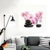 ARTland Wandbild, selbstklebend Schwarze Steine und pinke Produktbild-Vorschau 5