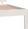 vidaXL Massief houten bed, wit, grenen, 140x200 cm Productafbeelding-voorbeeld 6