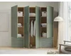 Armoire de chambre - MOKKARO -Reproduction Vert Sauge et Voir les images du produit 1