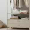 Ferris Offen Kleiderschrank 100 Cm Metall Sand Produktbild-Vorschau 2