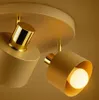 LUXOLAR - LED stropní svítidlo 3 světla béžová/zlatá E27 Náhled obrázku produktu 7