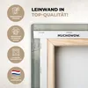 MuchoWow® - Leinwandbilder - Grün - Modern - Abstrakt - Produktbild-Vorschau 3
