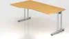 Schreibtisch Mauno | Buche | BxT 180x100/80cm | Arbeitshöhe Produktbild-Vorschau 1