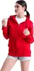 Sweatshirt Hoodies mit Zipper Royyen 3071 Kapuzze – ROT / Produktbild-Vorschau 6
