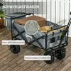 SUGIFT klappbar, Bollerwagen mit Kühltasche, Säulenrahmen, Produktbild-Vorschau 10