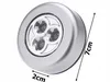 LED Touch Licht Silber 7 × 2 cm 1 Stück Schranklicht Produktbild-Vorschau 2
