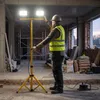 MasterLED Baustrahler Doppelstativ 2x50W 8000lm Neutralweiß Produktbild-Vorschau 6
