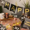Oblique Unique 30. Geburtstag Party Deko Set - Happy Produktbild-Vorschau 4
