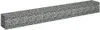 A long, rectangular gabion planter filled with stones, shown from a slightly elevated side angle against a white background. Náhľad obrázku produktu