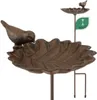 WILDLIFE FRIEND Vogelbad Garten auf Stange | Stabiles Produktbild-Vorschau 1
