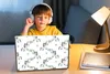 MuchoWow® Laptop Aufkleber Sticker Cover Einhorn - Muster - Produktbild-Vorschau 3