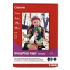 A package of Canon glossy photo paper featuring two children dressed in costumes. Produktbild-Vorschau