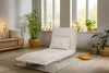 home24 Schlafsessel - Cord / Eiche - Creme - Eiche Hell Produktbild-Vorschau 3