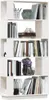 vidaXL Regál na knihy / Room Divider White 80x25x163,5 cm Náhľad obrázku produktu 4