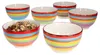 6er Set Ibiza Rainbow Bowl-Schalen 600ml Müsli Salat Produktbild-Vorschau 1