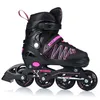A single black and pink inline skate is shown against a white background. Anteprima dell’immagine prodotto