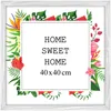 Rám na obrázky MG Design, biela, 40 x 40 cm – vyrobený z Náhľad obrázku produktu 1