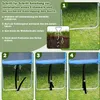 Jopassy 4x zemní kotva trampolína 40cm 5 otáček Náhled obrázku produktu 4