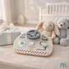 Mamabrum Montessori Busy Board Auto – Mini Motorikbrett Produktbild-Vorschau 6