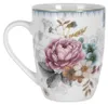 Tazza Clayre & Eef 360 ml Bianco Rosa Porcellana Fiori Anteprima dell’immagine prodotto 2