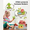 150-tlg. Magnetische Bausteine Spielset - Montessori STEM Produktbild-Vorschau 6