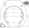 Abus Rahmenschloss Schild 5650 Stahl,  Ø=8,5mm + Intube Produktbild-Vorschau 9