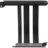HYTE ACC- -PCIE50-BB, 0,2 m, mâle, femelle, coudé, droit, Voir les images du produit 2