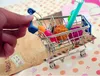 niceeshop(TM) Mini Supermarket Handcart Einkaufswagen Mode Produktbild-Vorschau 2