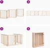 vidaXL Ohrada pro psy s dvířky Skládací 6 panelů 300 cm Náhled obrázku produktu 7