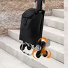 Einkaufstrolley Treppensteiger Klappbarer Einkaufswagen Produktbild-Vorschau 4