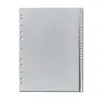herlitz Kunststoff-Register, Zahlen, A4, 31-teilig, grau Anteprima dell’immagine prodotto 2