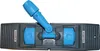 A top-down view of a mop head with a blue handle attachment, isolated on a white background. Produktbild-Vorschau