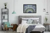 MuchoWow® Gerahmtes Poster Eine marokkanische Mosaikwand Produktbild-Vorschau 5