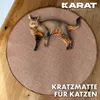 Tappeto tiragraffi per gatti rotondo in sisal per la cura Anteprima dell’immagine prodotto 7