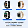 Siltcon Smartwatch Pro Herren und Damen mit Telefonfunktion Produktbild-Vorschau 4